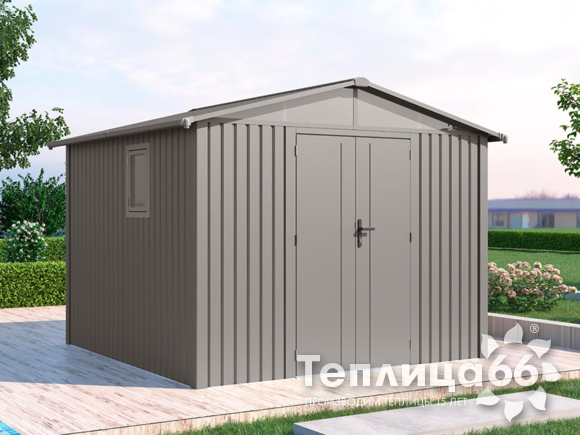 Металлический сарай Black Fox Panorama D 3.04х2.96м купить в